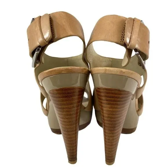 Michael Kors Carla platform sandal nude - 7.5 - Picture 5 of 16